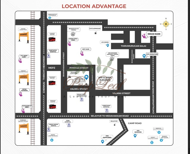 Asset Tree Homes Classic Location Map